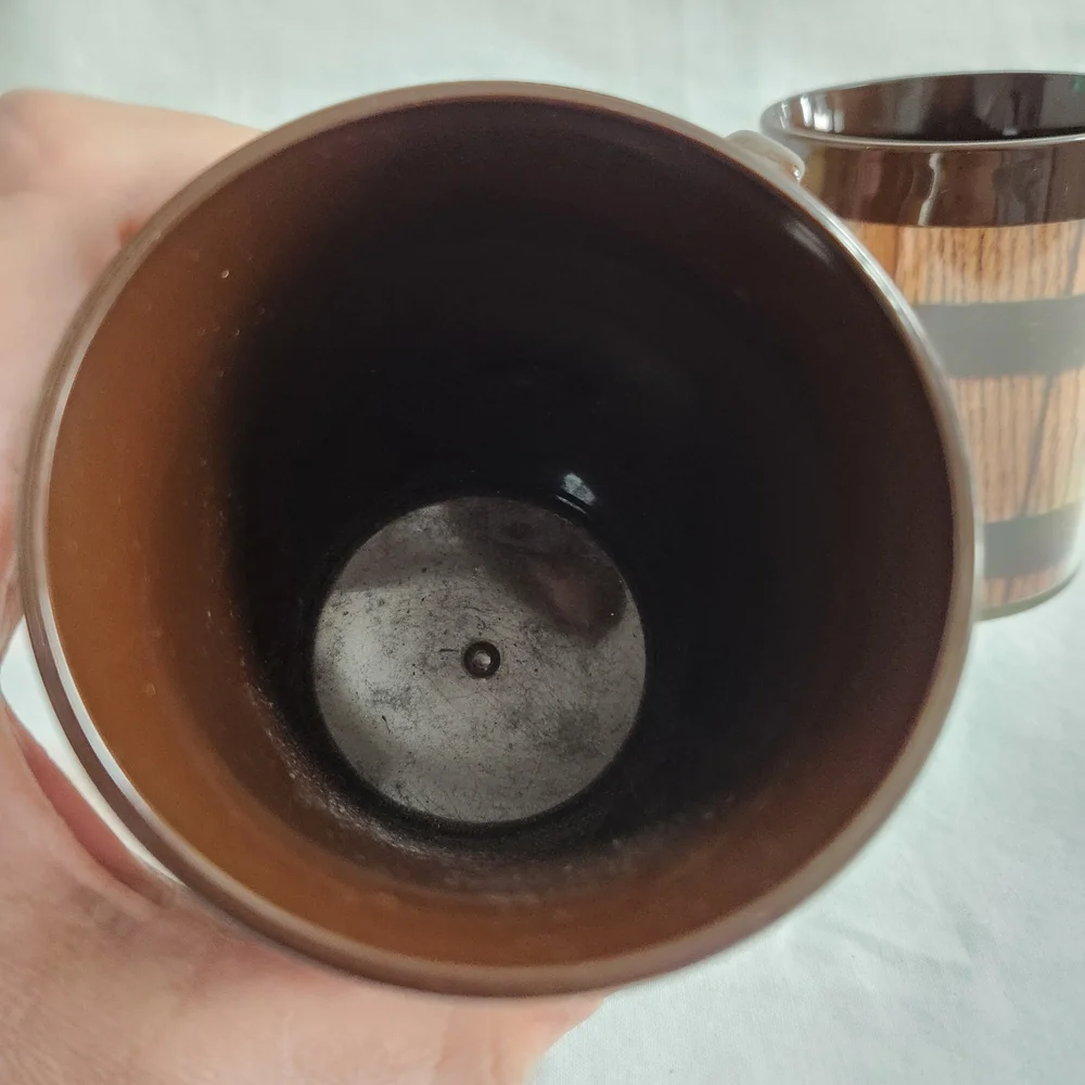 Dart Industries Thermo Serv Old Oaken Bucket Mugs